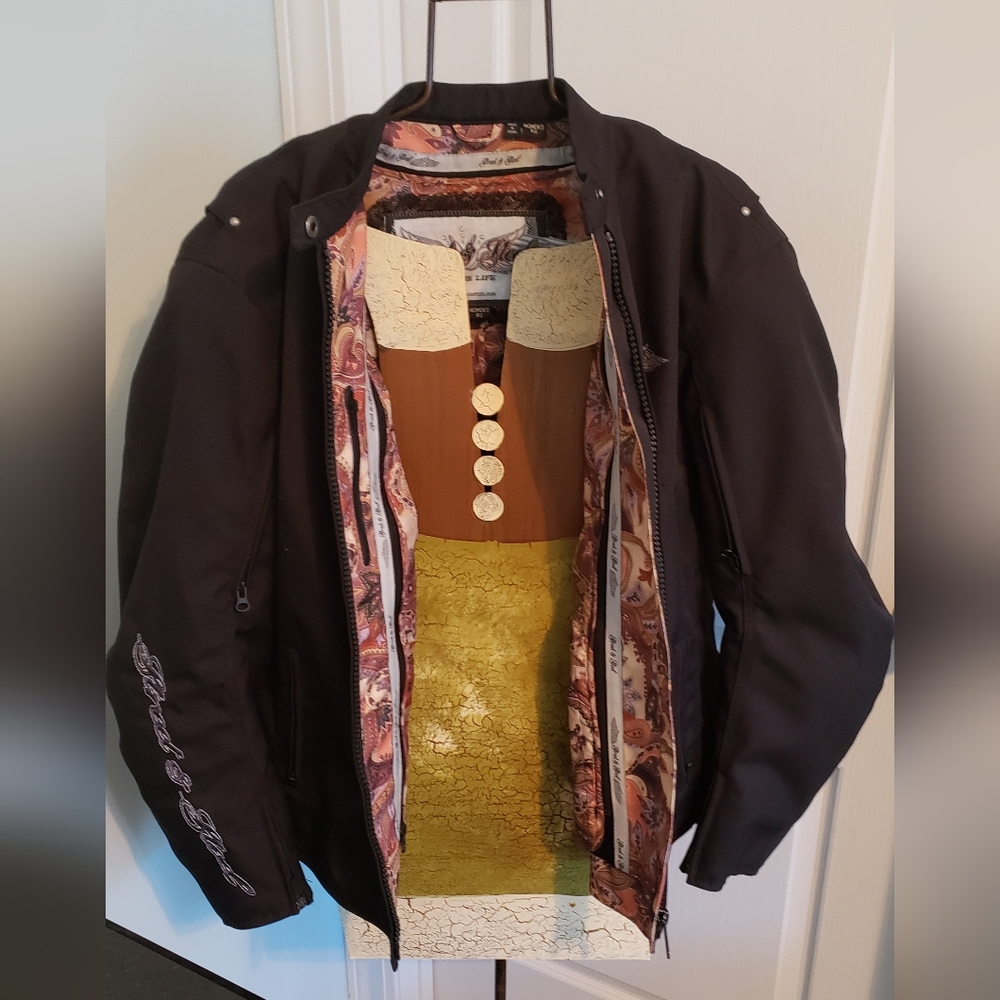 Ladies Street & Steel Motorcycle Jacket